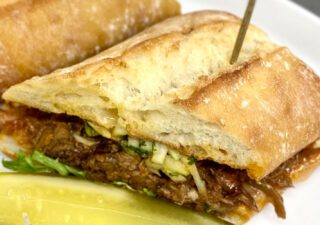 Gochujang Beef Sandwich