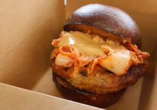 Korean Fusion Pork Burger