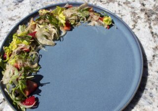 Early Summer/Spring Fennel & Strawberry Salad
