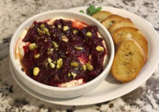 Cranberry Whipped Feta Dip