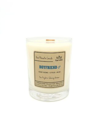 Soy Harvest: Boyfriend Timberflame Candle