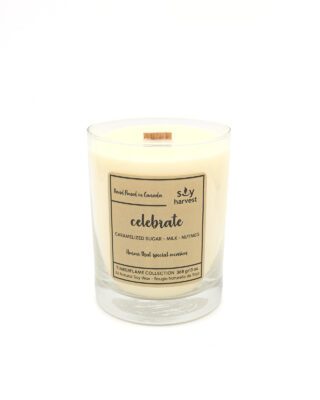 Soy Harvest: Celebrate Timberflame Candle