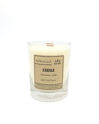 Soy Harvest: Exhale Timberflame Candle