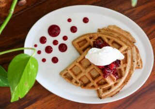 Gluten-Free Vegan Waffles