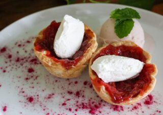 Strawberry Rhubarb Tart