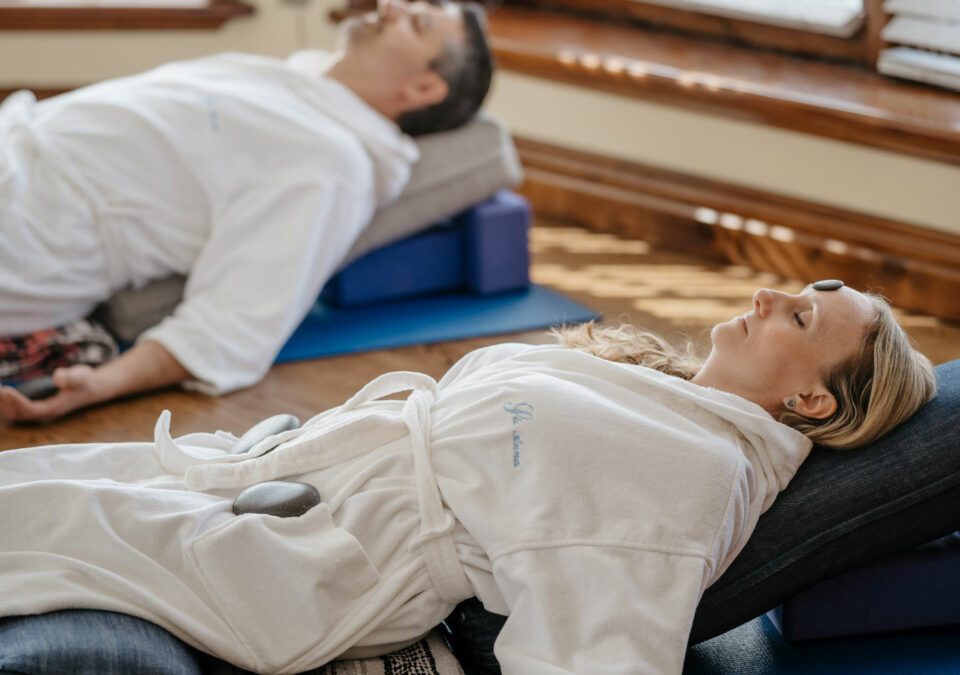 Hot Stone Restorative Yoga