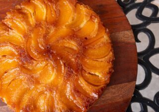Gluten-Free Peach Upside Down Cake