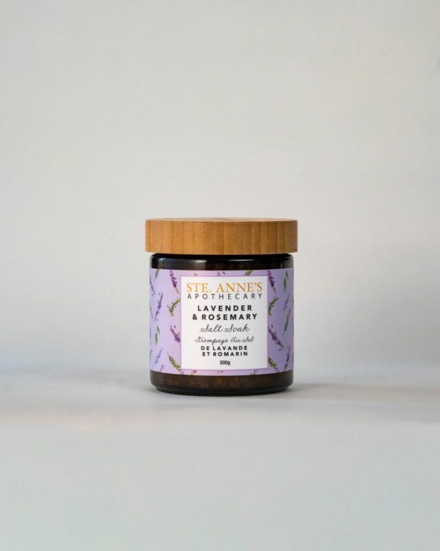 Lavender & Rosemary Salt Soak