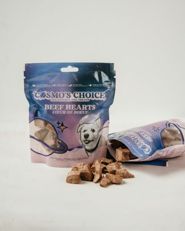 Cosmo’s Choice Beef Heart Dog Treats