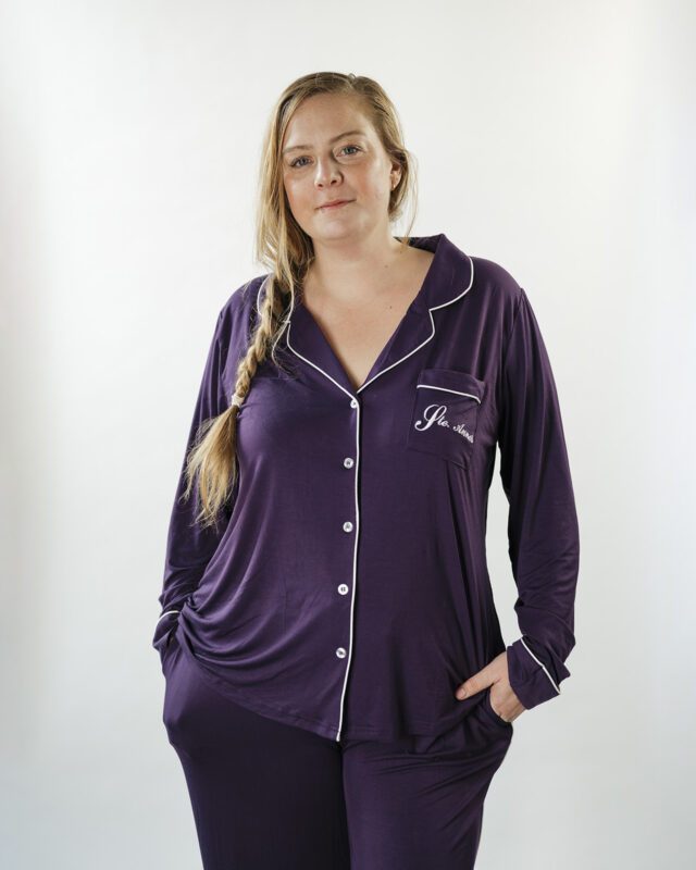 Ste. Anne’s Signature Long Sleeve Button-Up Bamboo Set