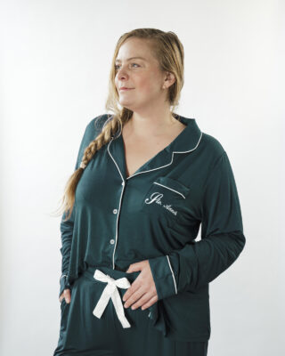 Ste. Anne’s Signature Long Sleeve Button-Up Bamboo Set