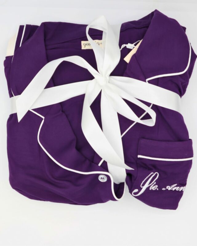 Ste. Anne’s Signature Long Sleeve Button-Up Bamboo Set