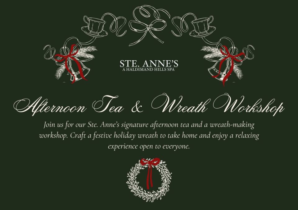 Afternoon Tea & Wreath Workshop