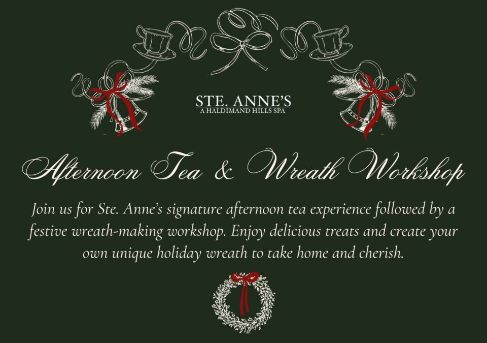 Afternoon Tea & Wreath Workshop