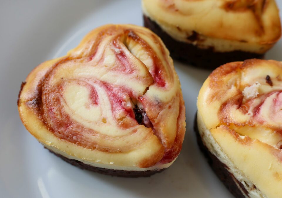 Raspberry Swirl Cheesecake Brownie