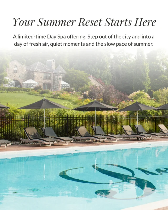 Your summer reset starts just outside the city. Our limited-time Summer Reset Package is designed to help you slow down and reconnect. Lounge by the pool. Wander the gardens. Dine outdoors. Enjoy a spa and wellness allowance, always included with our packages. 90 minutes east of Toronto Perfect for a summer day escape Limited spots updated daily at great savingsNo overnight availability? Stay 5 minutes away at Petit Pont Guest House, our sister property at the @graftonvillageinn .To view availability or to book, call our team at 1-888-346-6772. The best days of the season await  but only for a short time.