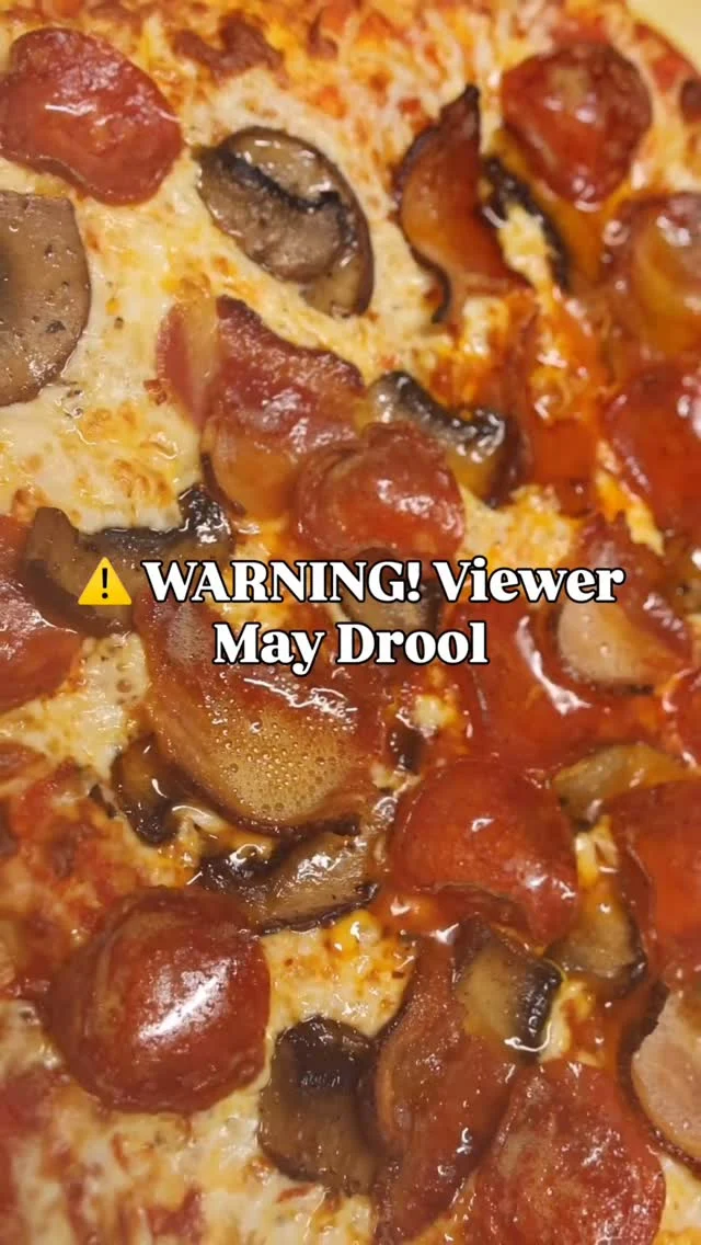 This is not your average slice We loaded up our Canadian Pizza with all the good stuff: sauce, mozzarella, mushrooms, real bacon and pepperoni.Only here for July  dont miss it.#CanadianPizza #FoodTruckEats