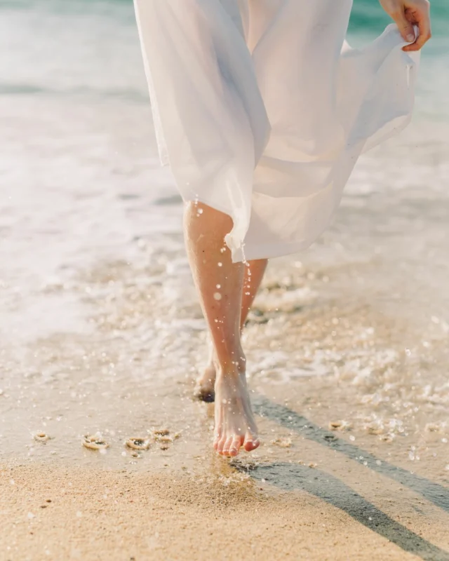 Barefoot season = foot cream season Keep those heels soft and sandal-ready. A dab of our rich foot cream before bed does wonders. Cotton socks optional (but recommended).#SummerFeet #SimpleSelfCare #SteAnnesFootCare