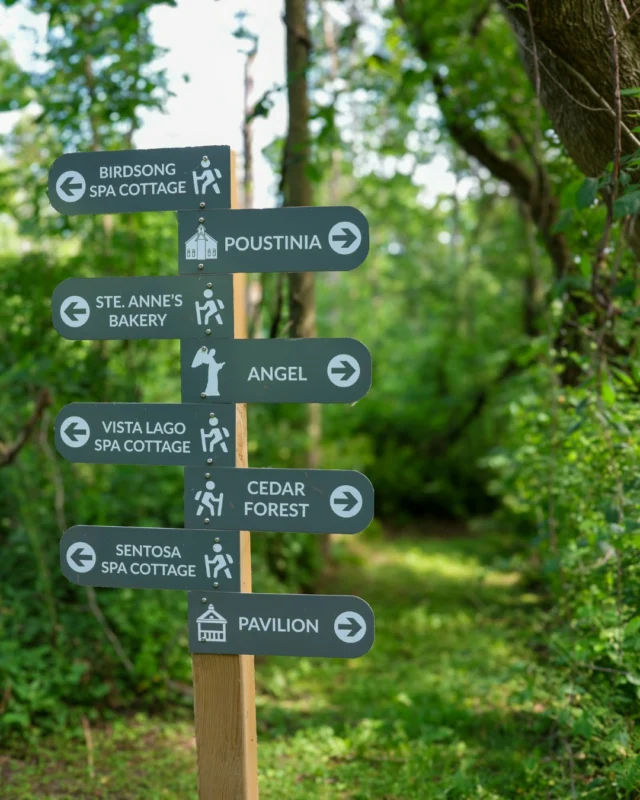 Wander freely.Across our 500 acres, quiet trails lead to hidden gems like our forest pavilion, angel sculpture and poustinia. No two walks are ever the same and thats part of the magic. Tell us: Whats your favourite hidden corner at Ste. Annes Spa or the one you're still hoping to find?#HiddenGems #CountrysideCalm #SteAnnesSpa
