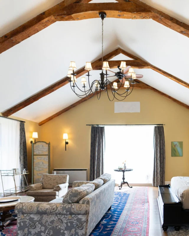 From the 90s to Now. A Timeless Transformation. Our East Suite has evolved with grace, blending character from the past with comfort and elegance for today.#beforeandafter #roomtour #eastsuite