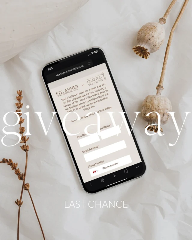  Last chance to enter!Win a dreamy 1-night stay for two at Petit Pont Guest House plus a relaxing day at Ste. Annes Spa for 2.Sign up for our newsletter before midnight to be in the draw!By joining, youll unlock early access to:  Exclusive seasonal packages  Insider tips and local event guides  Curated getaway ideas and special offersDont wait  tap the link in our bio and subscribe today! Your next unforgettable escape awaits.