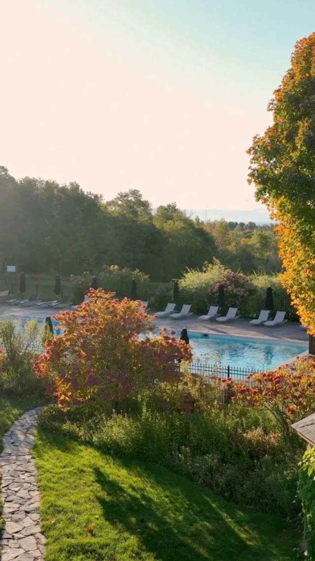 Fall magic is in the air at Ste. Annes Spa. From golden leaves to crisp mornings, this season invites you to slow down, breathe deeply, and treat yourself to the care you deserve. Our Autumn Glow Spa Package are thoughtfully designed to help you unwind, whether you're visiting for the day or staying overnight. Each package includes: All meals and afternoon tea A $150 spa allowance Full access to our facilities, including outdoor hydrotherapy pools, steam rooms, saunas, hiking trails and more Let the beauty of the season wrap you in warmth and calm. Whether you're here for a few hours or a full escape, everything is taken care of so you can simply relax. Available for a limited time. Book your autumn escape today. Call 1-888-346-6772
