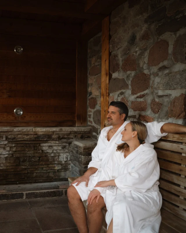 Chilly mornings. Crisp nights. The warmth of the sauna and someone to share it with.Our outdoor warming room is the perfect place to cozy up, calm down and let go. Its a relaxing complement to our hydrotherapy circuit and an ideal way to reset your rhythm this season.Breathe in. Slow down. Get closer. Book our Autumn Glow Day or Overnight Spa Getaway now before dates disappear. Check availability: https://www.steannes.com/packages/autumn-glow-day-spa/