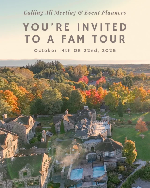 Meeting and Event Planners, apply now for an opportunity to join us for an exclusive FAM Day Trip at Ste. Annes Spa on Tuesday, October 14th or 22nd, 2025.This immersive day is designed to introduce event planners, retreat hosts, conference organizers, and more to the unique spaces, services, and experiences we offer. Explore our venues, connect with our team, and discover how Ste. Annes can be the backdrop for your next unforgettable gathering.Your day includes:- A guided tour of Ste. Annes Spa and Grafton Village Inn- A private wellness class in our Forest Pavilion- Lunch in the Anna Quinn Function Room- A 45-minute spa treatment- Complete use of the facilities, including our outdoor meditative and therapeutic hydrotherapy pools, eucalyptus inhalation room, outdoor sauna, fire circle, hiking trails, Zen garden, and more!Spots are limited and will be filled based on application information. Visit the link in our bio for your chance to join us!Application Deadline: October 20th, 2025Not a meeting or event planner yourself, but know someone who is? Wed love for you to share this opportunity with them!