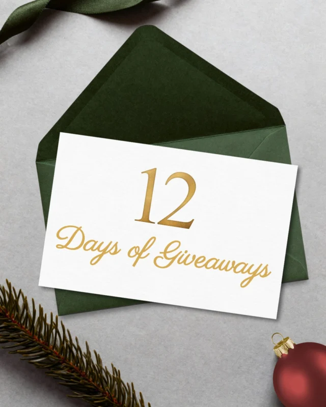 The countdown is on. Tomorrow at 9am, our 12 Days of Giveaways begin  twelve days, twelve chances to win a little Ste. Annes magic.Each day, one winner will be selected from Instagram, Facebook, or through our non-social entry option, so everyone has a chance to join in.Stay tuned the fun begins in the morning. 