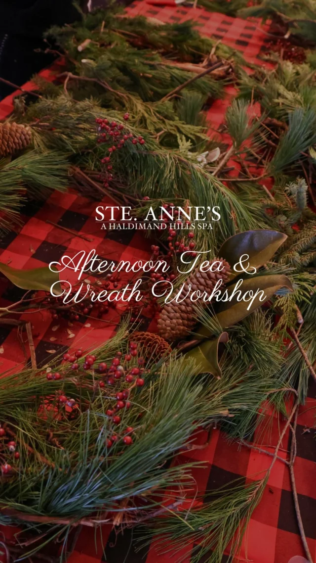 This season, we welcomed something new. Our first-ever public Afternoon Tea & Wreath Workshop.Festive afternoon tea, Christmas music humming softly in the background, snow drifting down outside and wreaths handcrafted with our own Apothecary team, each one made to take home and hang with care.The beginning of a new holiday tradition. Thank you all for joining us 