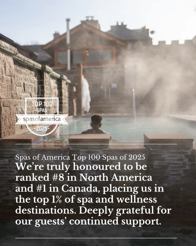Were so grateful to our guests for helping Ste. Annes Spa be named one of Spas of Americas Top 100 Spas of 2025 - No. 1 in Canada  and No. 8 in North America. This recognition belongs to every guest who has chosen to slow down with us, return year after year, leave a thoughtful review, or recommend us to someone they love. Your trust and support are what allow us to create the restorative experiences we believe in.From all of us, thank you for being part of the Ste. Annes story. #CanadianSpa #WellnessCommunity