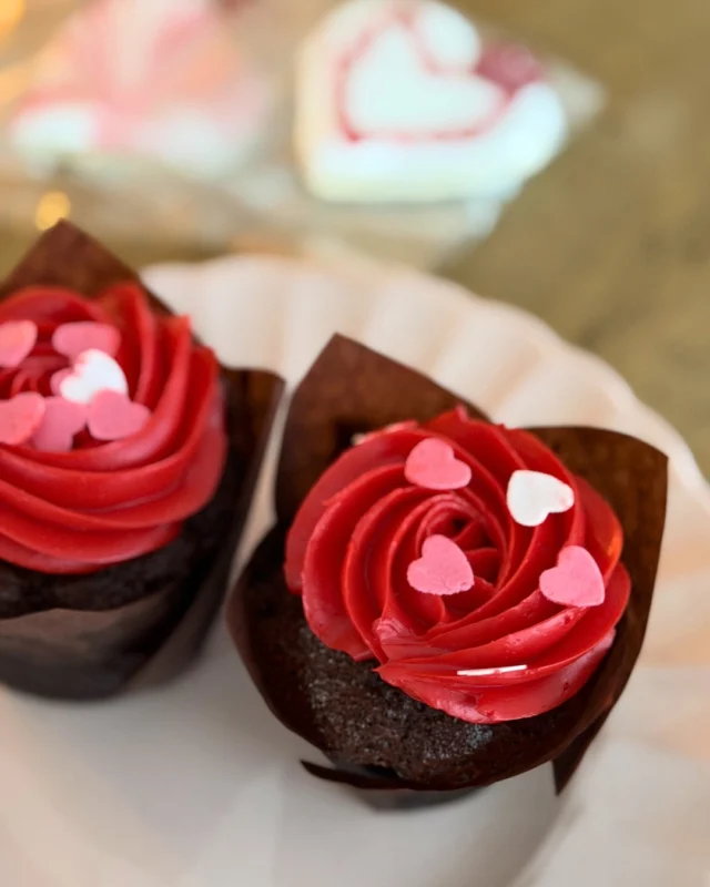 Forgot something sweet? Weve got you. Our Valentines treats are ready and waiting at Ste. Annes Bakery Chocolate cupcakes with buttercream icing Heart-shaped shortbread with royal icing Gift Baskets Valentines macarons chocolates + bonbonsCreate your own mix and match box or grab one of our ready-made gift baskets and be ready for tomorrow.Stop in before theyre gone. 