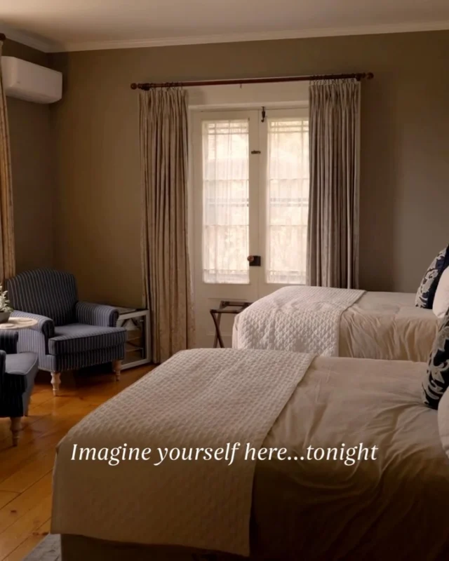 *BOOKED*An unexpected opening for tonight The Parlour Room and Garden Room are both available, a rare chance to experience a fully inclusive stay, uninterrupted.Call to reserve: 1-888-346-6772