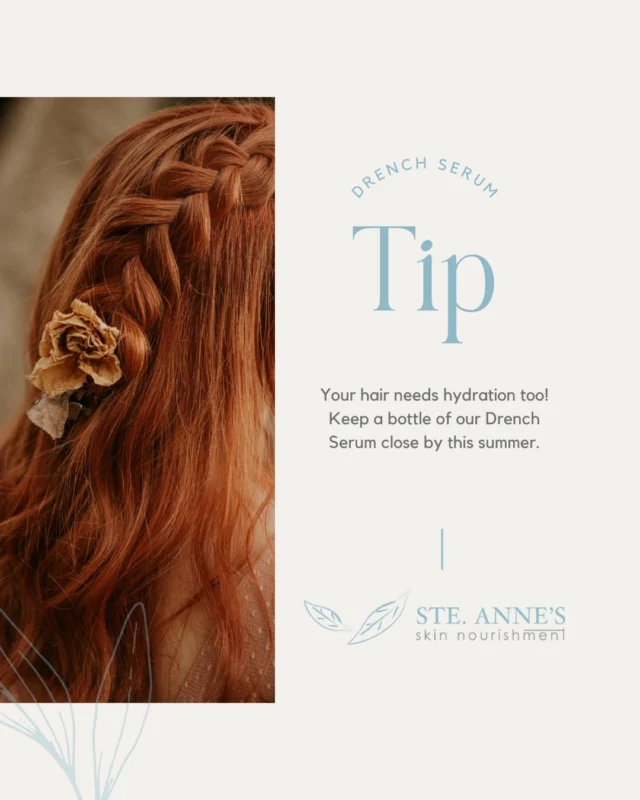 Sun, chlorine, lake water, heat stylingand wind can all dry hair outsurprisingly fast during summer.Adding lightweight hydrationconsistently through the season canmake a huge difference, especiallyfor dry ends.One of those small summer habitsYour hair will thank you for later!