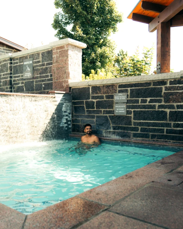 Sometimes the best therapy is  simply warm water, fresh air, and nowhere else to be. Photo credits: @basil.h